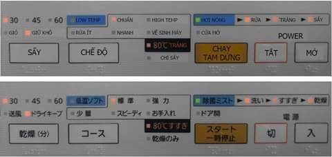 Hướng dẫn sử dụng máy rửa bát Panasonic dòng TR bằng tiếng Việt